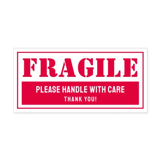 Fragile Handhabung mit sorgfältiger E-Mail- und Ve Permastempel (Design)