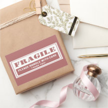 Fragile Handhabung mit sorgfältiger E-Mail- und Ve
