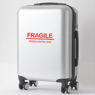 Fragile Handhabung mit Vorsicht Aufkleber