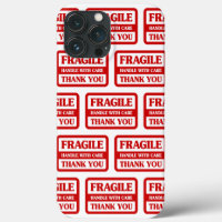 Fragile Handhabung mit Vorsicht