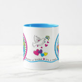 Fragile Handhabung mit Vorsicht_ Tasse (Zentrum)