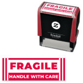 Fragile (Handle with Care Order) Business Office Permastempel (Beispiel)