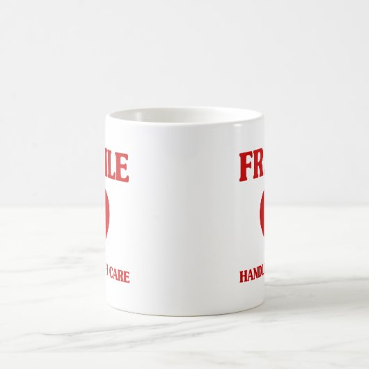 Fragile Herzinsuffizienz Kaffeetasse (Mittel)