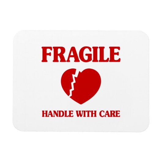 Fragile Herzinsuffizienz Magnet (Horizontal)