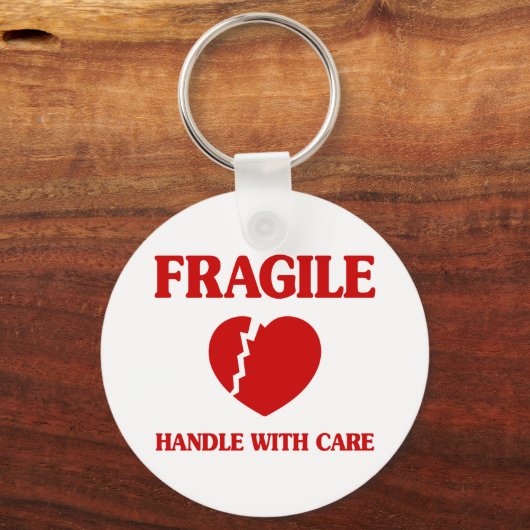 Fragile Herzinsuffizienz Schlüsselanhänger (Vorderseite)