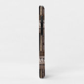 Fragile Holzkiste Vintag Case-Mate iPhone Hülle (Hinten/Links)