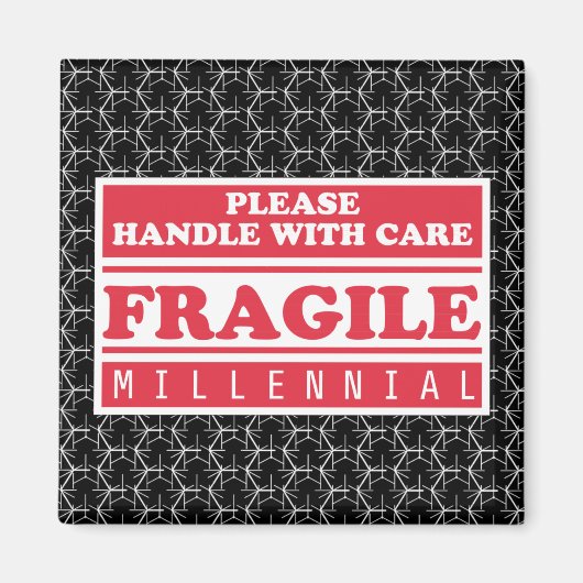 Fragile Jahrtausende, Umgang mit Pflegeblasen Magnet (Vorne)