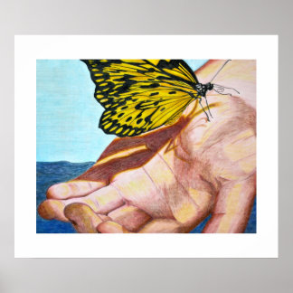 Fragile Life Print Poster