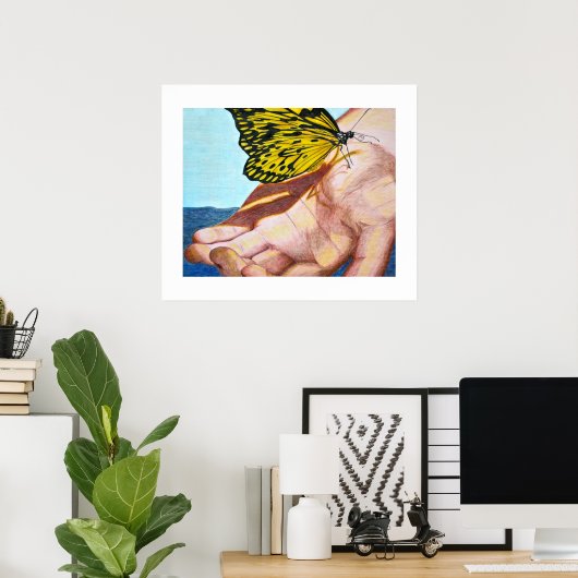 Fragile Life Print Poster (Heimbüro)