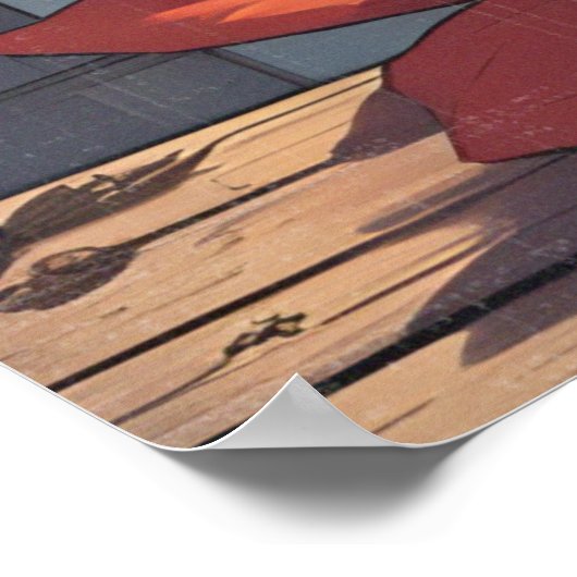 Fragile Like A Bomb Poster (Ecke)