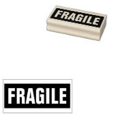 Fragile Mailing Gummistempel (Stempel)