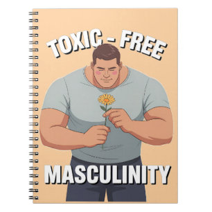 Fragile Maskulinität Toxisch-freie Männlichkeit Notizblock