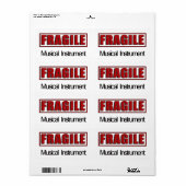 Fragile Musikinstrumentelle (Vorne)