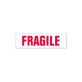 Fragile Packungsbeilagen für kleine Unternehmen -  Permastempel (Design)