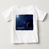 Fragile Planet Baby T-shirt (Vorderseite)