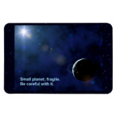 Fragile Planet Magnet (Horizontal)