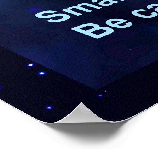 Fragile Planet Poster (Ecke)