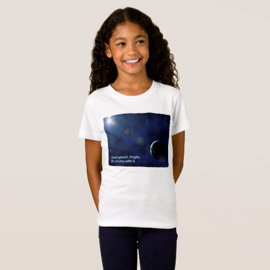 Fragile Planet T-Shirt (Vorne ganz)