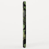 Fragile Rose. Blumenmuster auf schwarz Case-Mate iPhone Hülle (Hinten/Rechts)