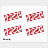 FRAGILE Shipping Labels | Handle With Care Sticker (Blatt)