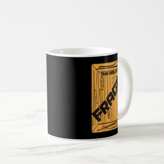 Fragile Shirt Halloween Christmas Costume Movie Sh Kaffeetasse (VorderseiteRechts)