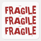 Fragile Sticker (Vorderseite)