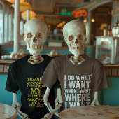 Fragile Vater T - Shirt: Nur Tropfen Tochter bei C T-Shirt