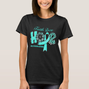 Fragile X Syndrome AwarenessHope Ribbon Sonnenblum T-Shirt