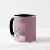 Fragile Zebra: Umgang mit sorgfältiger Tasse (Vorderseite Links)