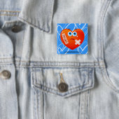 Fragiles Herz, Knopf Button (Beispiel)