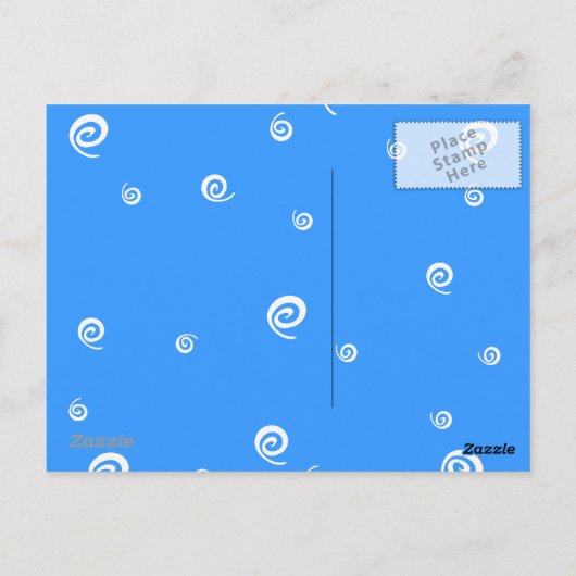 Fragiles Herz, Postkarte (Rückseite)