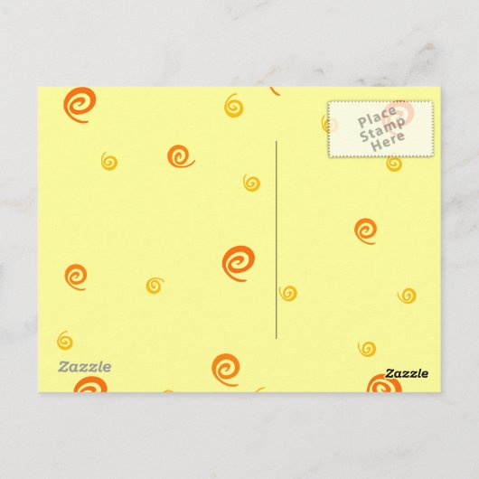 Fragiles Herz, Postkarte (Rückseite)