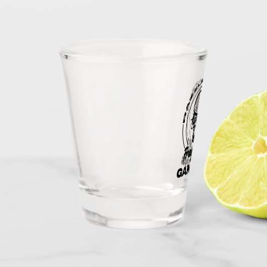 FragM3 Gaming RazzleDazzle Shot Glass in Schwarz Schnapsglas (Links)