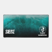 FragM3 Gaming Team Six Black Ice Desk Mat Schreibtischunterlage (Vorderseite)