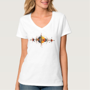 Fragment – Abstrakte Geometrische Minimalistische  T-Shirt
