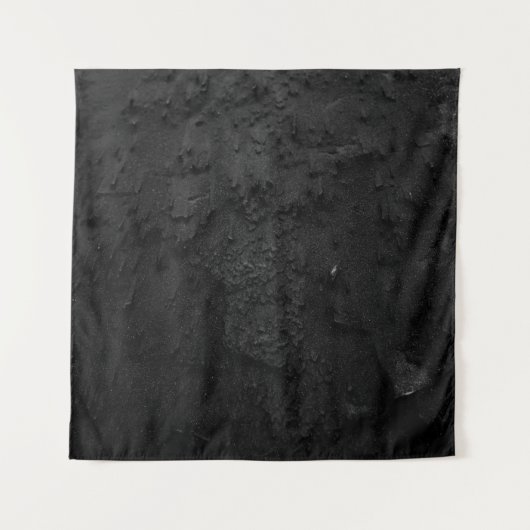 Fragment aus schwarzem und grauem Stein Wandteppich (Vorderseite)
