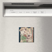 Fragment, das ein buddhistisches Paradies darstell Magnet (In Situ (Geschirrspüler))