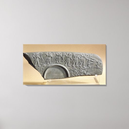 Fragment der Jägerpalette Leinwanddruck (Vorderseite)