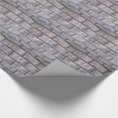 Fragment der Wand der großen grauen Geschenkpapier (Ecke)