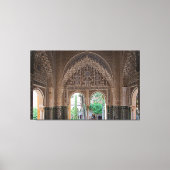 Fragment des Designs der Alhambra. Leinwanddruck (Vorderseite)