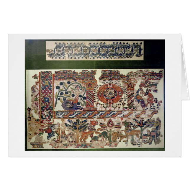 Fragment des Gewebes Jonas und den Wal darstellend (Vorderseite (Horizontal))