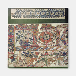 Fragment des Gewebes Jonas und den Wal darstellend Magnet