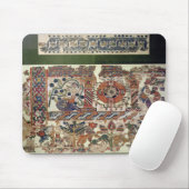 Fragment des Gewebes Jonas und den Wal darstellend Mousepad (Mit Mouse)