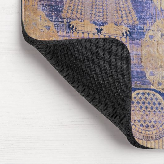 Fragment des 'Leichentuchs von St. Germain Mousepad (Ecke)