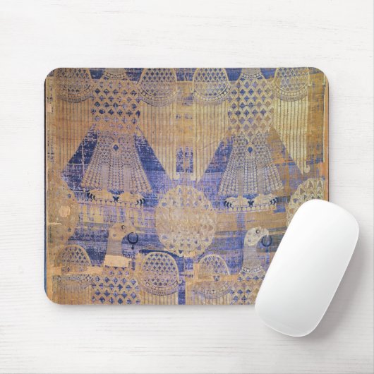 Fragment des 'Leichentuchs von St. Germain Mousepad (Mit Mouse)