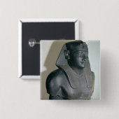 Fragment einer ägyptischen Artstatue von Ptolemäus Button (Vorne & Hinten)