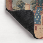 Fragment einer mittelalterlichen Tapisserie Mousepad (Ecke)