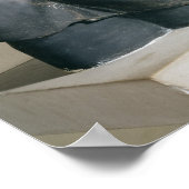 Fragment einer Statue des Ptolemäus im ägyptischen Poster (Ecke)