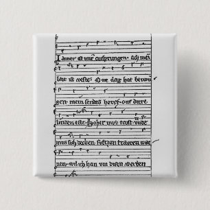 Fragment eines Gedichtes Button