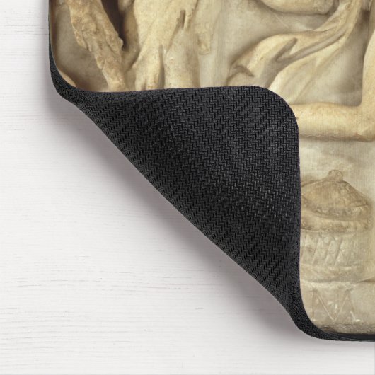 Fragment eines Sarkophags Mousepad (Ecke)